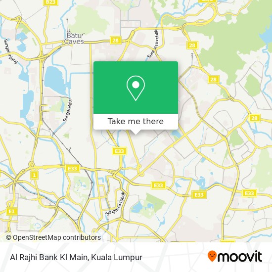 Al Rajhi Bank Kl Main map