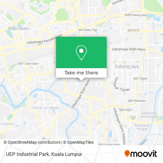 UEP Industrial Park map