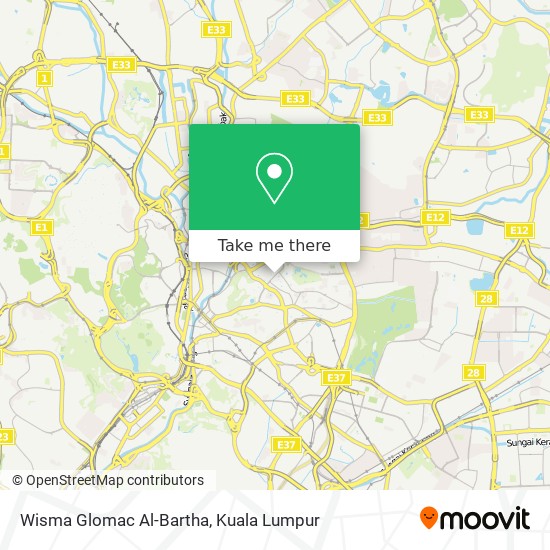 Wisma Glomac Al-Bartha map