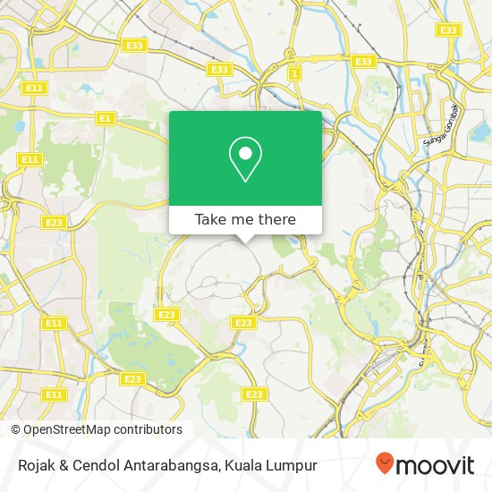 Rojak & Cendol Antarabangsa map