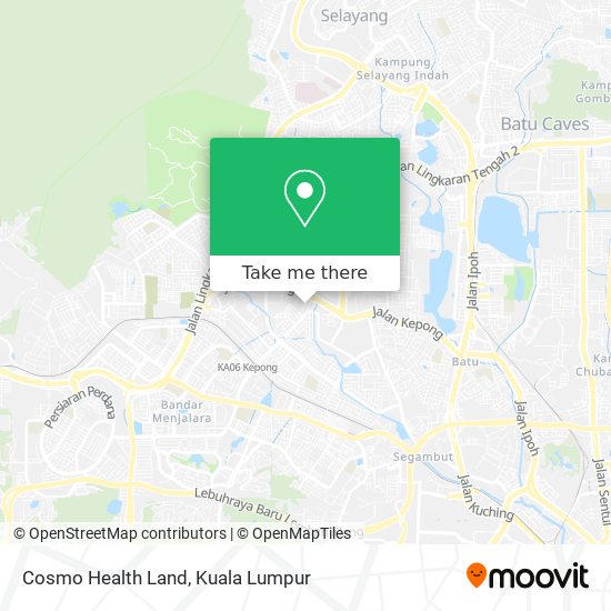 Cosmo Health Land map