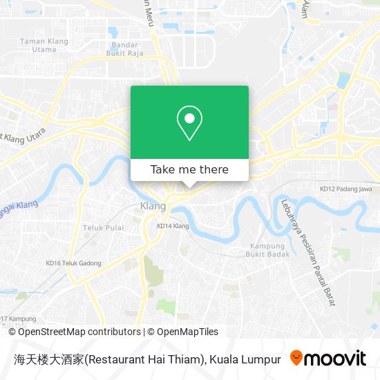 海天楼大酒家(Restaurant Hai Thiam) map