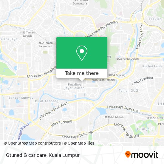 Gtuned G car care map
