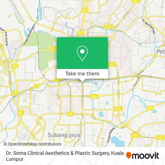 How To Get To Dr Soma Clinical Aesthetics Plastic Surgery In Petaling Jaya By Bus Mrt Lrt Or Train