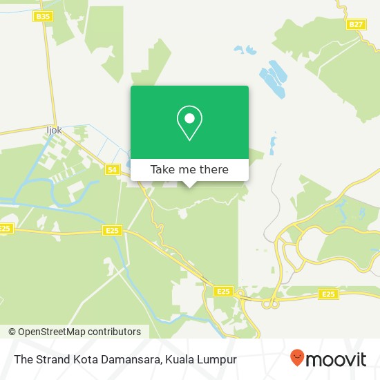 The Strand Kota Damansara map