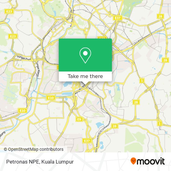 Petronas NPE map