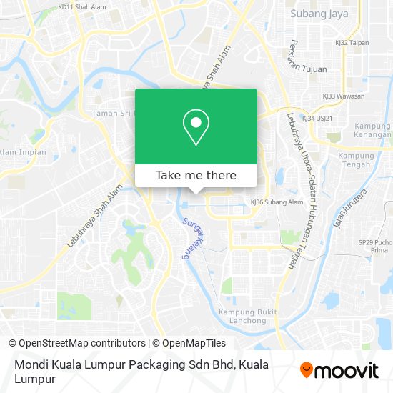 Peta Mondi Kuala Lumpur Packaging Sdn Bhd