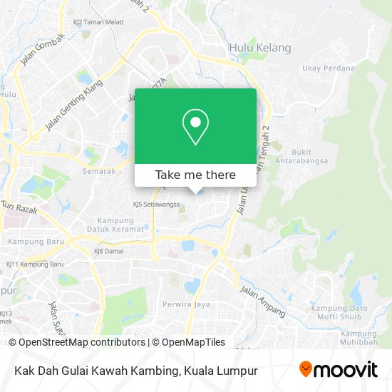 Kak Dah Gulai Kawah Kambing map