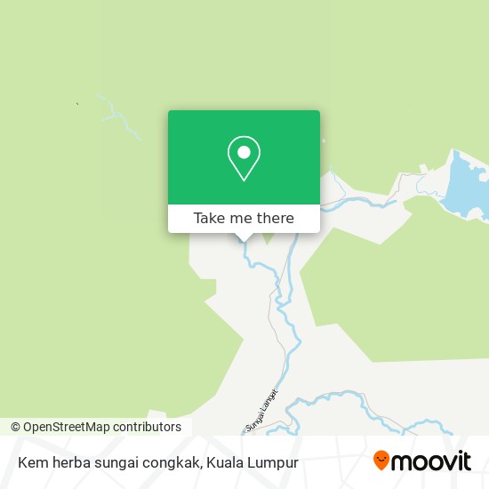 Peta Kem herba sungai congkak
