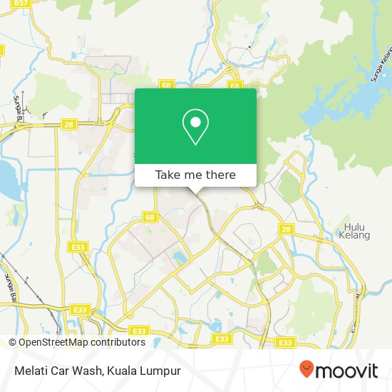 Melati Car Wash map