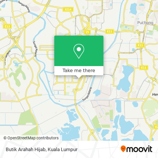 Butik Arahah Hijab map