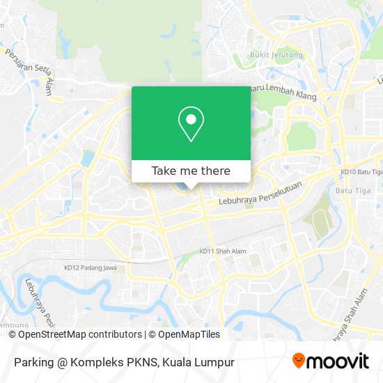 Peta Parking @ Kompleks PKNS