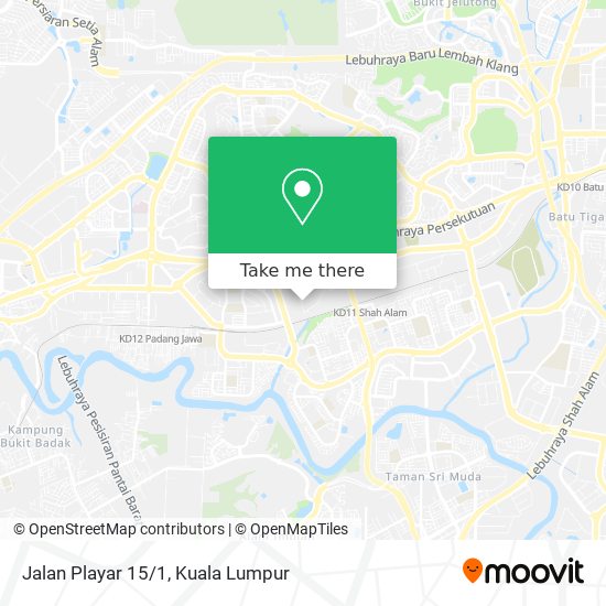 Jalan Playar 15/1 map