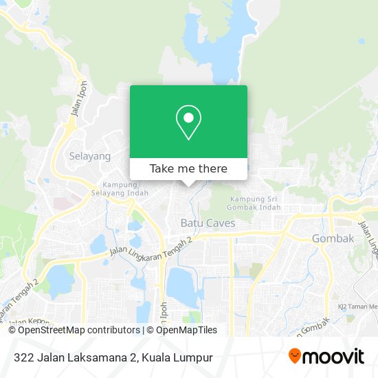 322 Jalan Laksamana 2 map