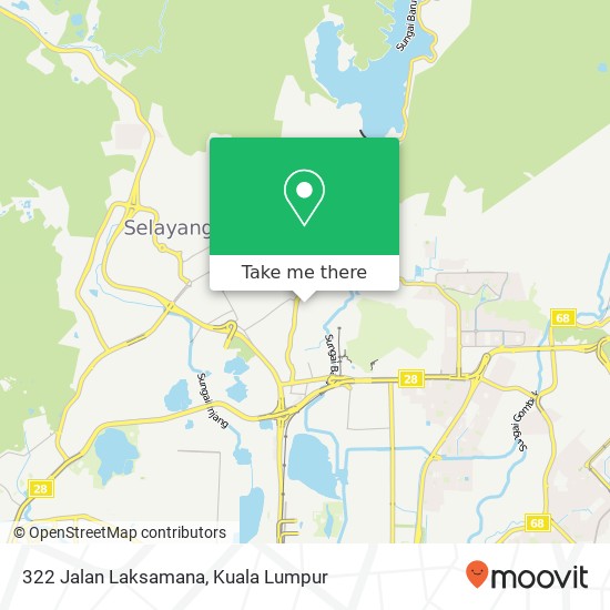 322 Jalan Laksamana map