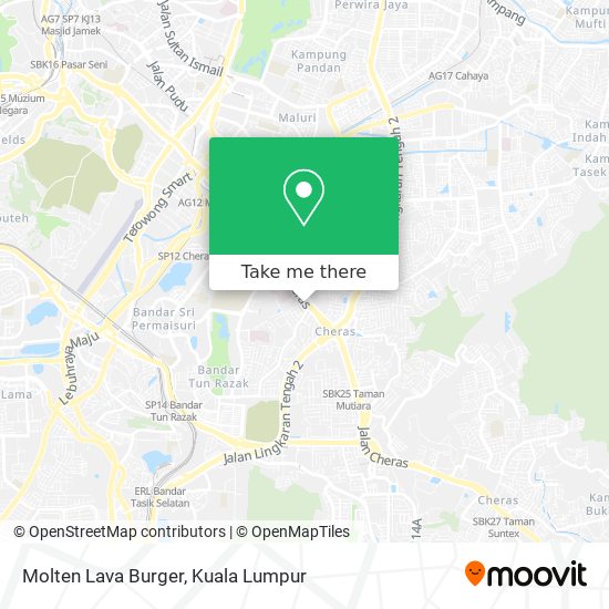 Molten Lava Burger map