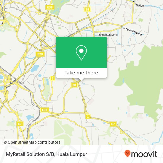 MyRetail Solution S/B map