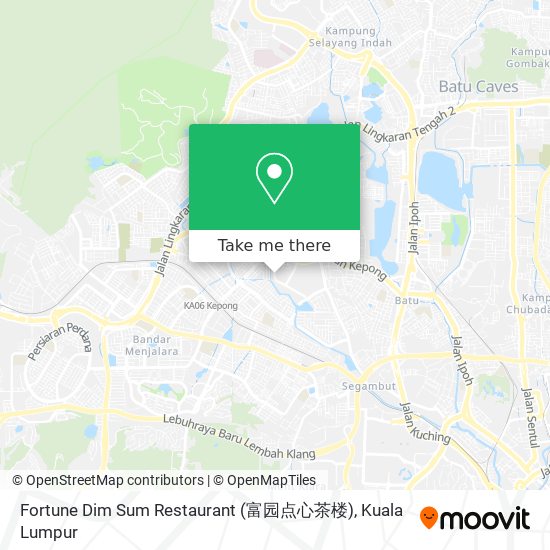 Fortune Dim Sum Restaurant (富园点心茶楼) map