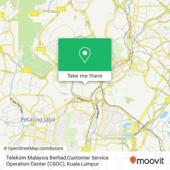 Peta Telekom Malaysia Berhad,Customer Service Operation Center (CSOC)