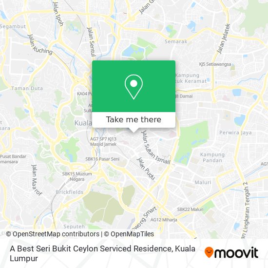 Peta A Best Seri Bukit Ceylon Serviced Residence