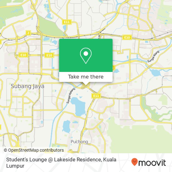 Student's Lounge @ Lakeside Residence map