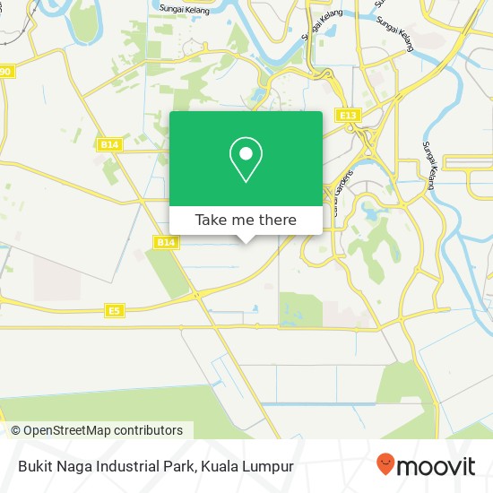 Bukit Naga Industrial Park map