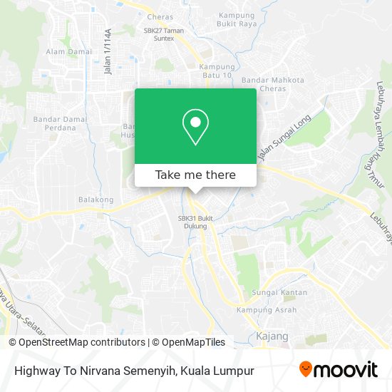 Highway To Nirvana Semenyih map