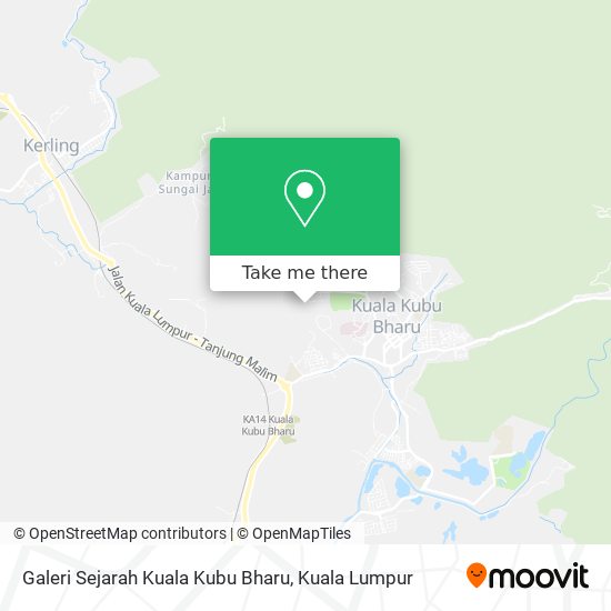 Peta Galeri Sejarah Kuala Kubu Bharu