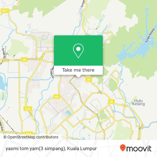 yasmi tom yam(3 simpang) map