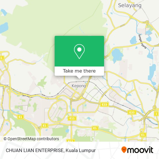 CHUAN LIAN ENTERPRISE map