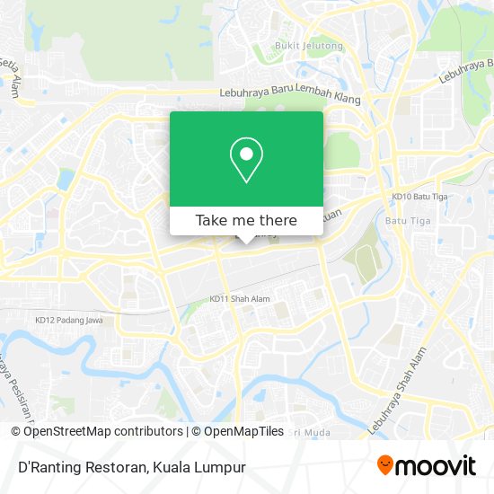 D'Ranting Restoran map