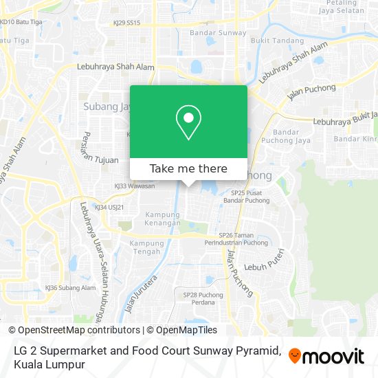 How To Get To Lg 2 Supermarket And Food Court Sunway Pyramid In Kuala Selangor By Bus Or Mrt Lrt Moovit