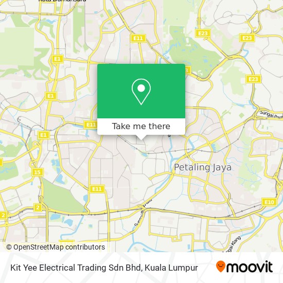 Kit Yee Electrical Trading Sdn Bhd map