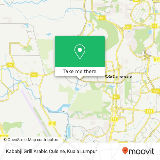 Kababji Grill Arabic Cuisine map