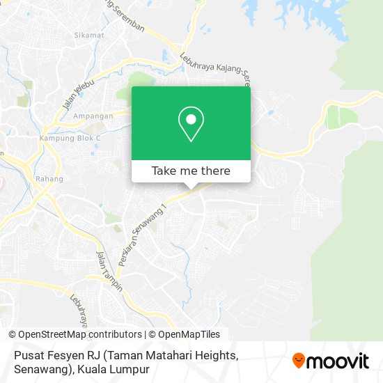 Pusat Fesyen RJ (Taman Matahari Heights, Senawang) map