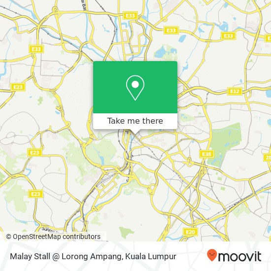 Peta Malay Stall @ Lorong Ampang