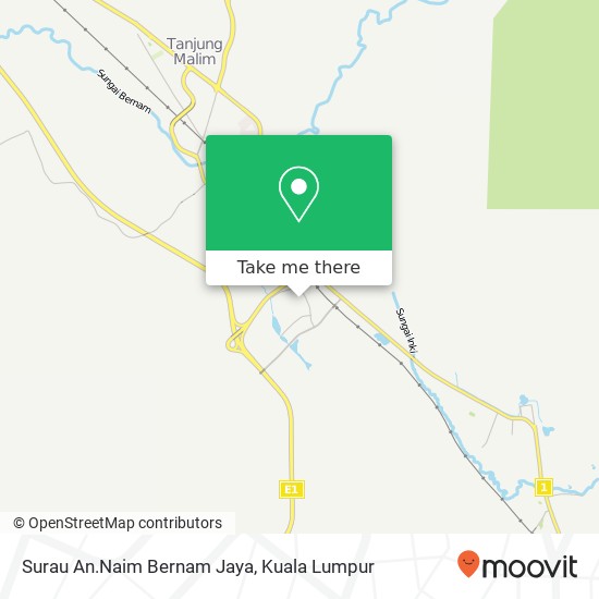 Surau An.Naim Bernam Jaya map