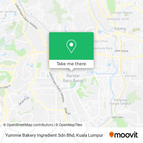 Peta Yummie Bakery Ingredient Sdn Bhd