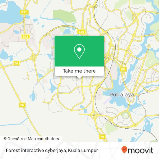 Forest interactive cyberjaya map