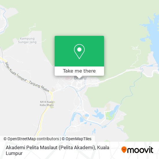 Peta Akademi Pelita Maslaut (Pelita Akademi)