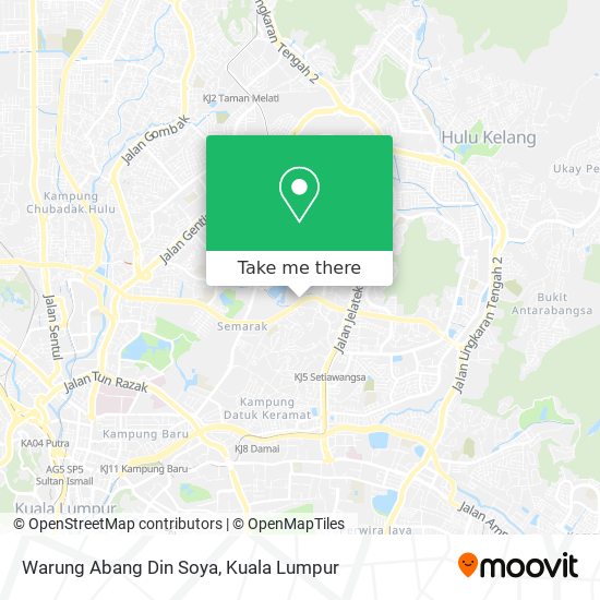 Warung Abang Din Soya map