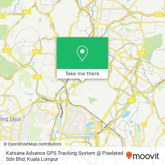 Katsana Advance GPS Tracking System @ Pixelated Sdn Bhd map