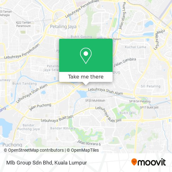 Mlb Group Sdn Bhd map