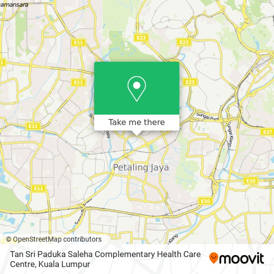 Tan Sri Paduka Saleha Complementary Health Care Centre map