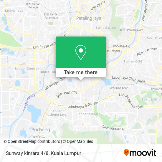 Peta Sunway kinrara 4/8