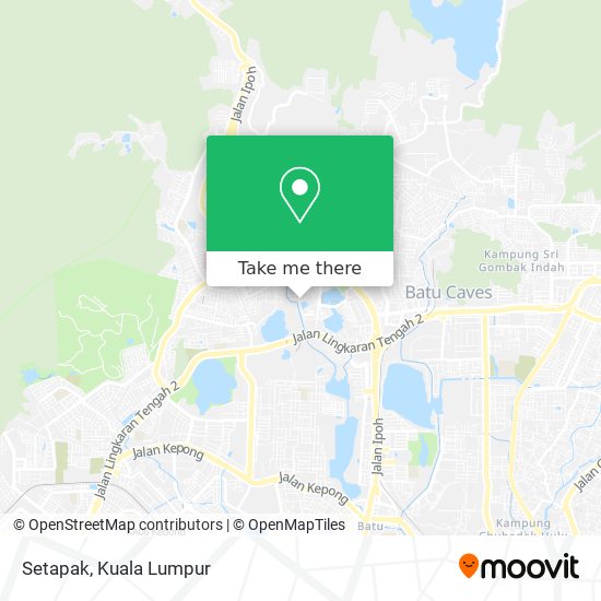 Setapak map