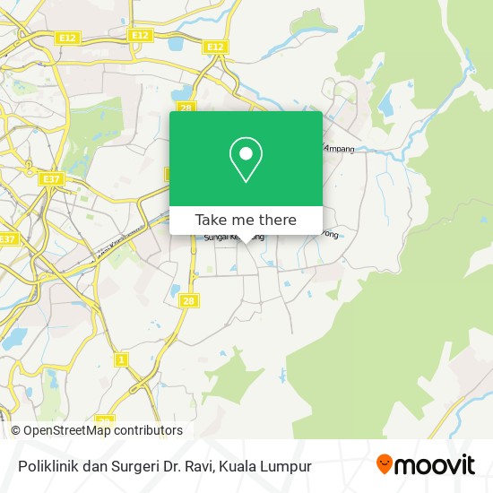 Poliklinik dan Surgeri Dr. Ravi map