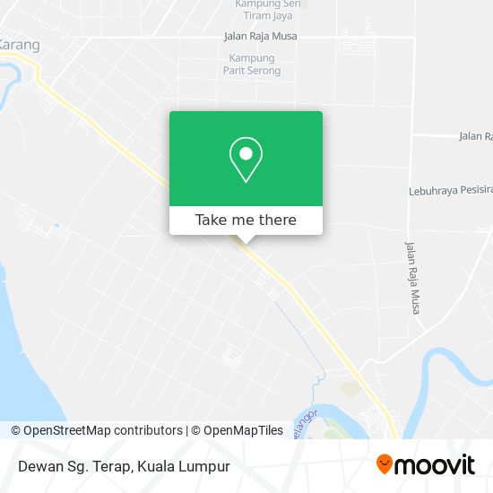 Dewan Sg. Terap map