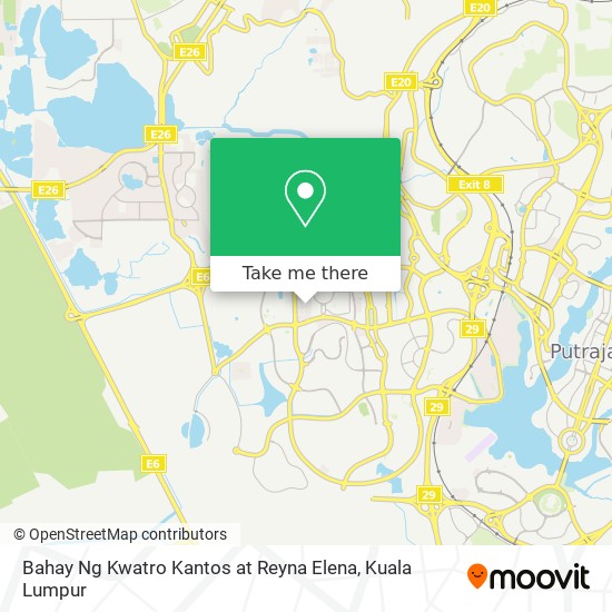 Bahay Ng Kwatro Kantos at Reyna Elena map