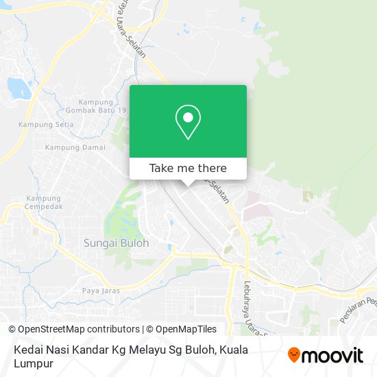 Peta Kedai Nasi Kandar Kg Melayu Sg Buloh